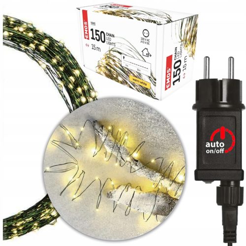  Emos Weihnachtsbaumbeleuchtung innen 15 m 101 - 200 Lichter