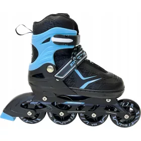  SPEEDY Türkis verstellbare Inline-Skates 39-42