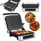  Zeegma Chef 2100W Silber Elektrischer Kontaktgrill