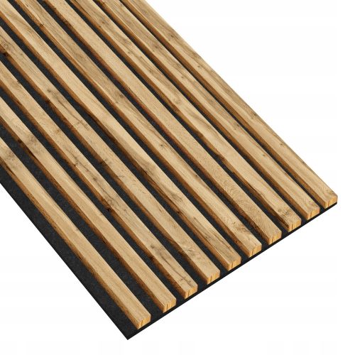Premium-Wandlamellen auf Akustikfilz, 460 mm breit, 10 Lamellen