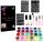  GROSSES KREATIVES TATTOO-SET VORLAGEN GLITZER-TATTOOS PINSEL + KLEBER + SENSORISCHES ANTI-STRESS-SPIELZEUG FÜR KINDER PUSH BUBBLE POP IT ANTI STRESS