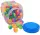  GUMMIKUGEL NEON GUMMIGLAS 100 STÜCK 2,5 cm