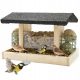 Boxen (Häuser) und Vogelhäuschen GROßES HOLZFUTTERHAUS FÜR FUTTERBÄLLE, KÖRPER FÜR WILDE VÖGEL XL