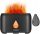  AromaDrop Aromadiffusor GRAU AROMATHERAPIE FERNBEDIENUNG LED-LICHTER TIMER