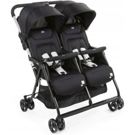  Chicco OHlala Twin Kinderwagen, schwarz