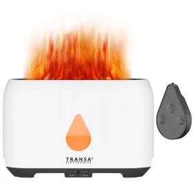    AromaDrop Aromadiffusor WEISSE AROMATHERAPIE FERNBEDIENUNG LED-LICHTER TIMER