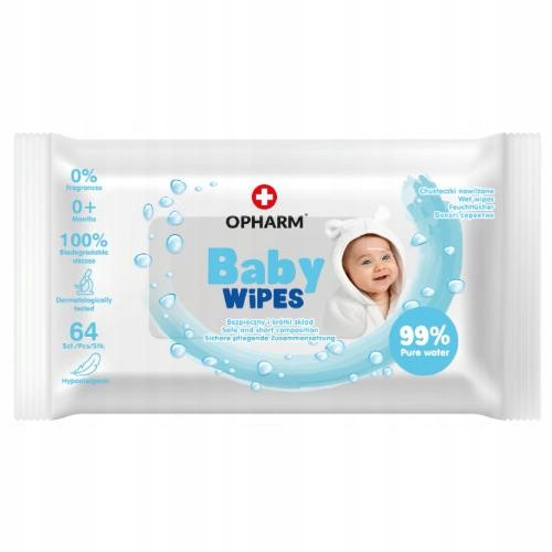  Opharm Baby Wipes Feuchttücher 1 x 64 Stk.