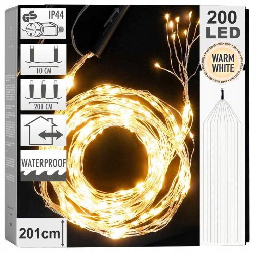  Vilde 101 Weihnachtsbaumlichter – 200 Lichter