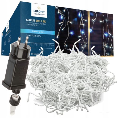  SOPLE 500 LED IP44 AUSSEN-DAUERLICHT + BLITZ