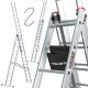 Höhere Leiter 10,83 m Aluminium 3 x 16 bis 150 kg