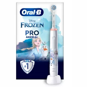  Oral-B Pro Junior 6+ Frozen rotierende Zahnbürste, weiß