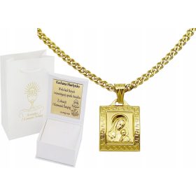  Monaliza Diamond Full Damen-Goldkette mit Medaillon PR 585