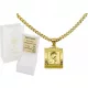 Monaliza Diamond Full Damen-Goldkette mit Medaillon PR 585