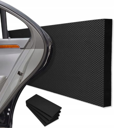 Selbstklebende Stoßstange. Selbstklebende Garagenstoßstange, schwarz