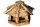 Boxen (Häuser) und Vogelhäuschen Meisenvogelhaus, RUNDER Futterhäuschen aus Holz