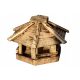 Boxen (Häuser) und Vogelhäuschen Meisenvogelhaus, RUNDER Futterhäuschen aus Holz