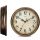Uhr für zu Hause Wanduhr Retro-Wanduhr - HYLANDA Brauntöne, 30 cm