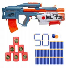  NERF ELITE 2.0 MOTOBLITZ F5872 + ZIELE + 50 WAFFELPFEIL