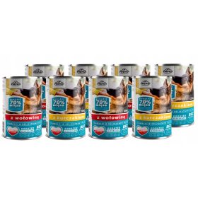  Frendi Rindfleischstücke in Soße 1250g Dose für Hunde