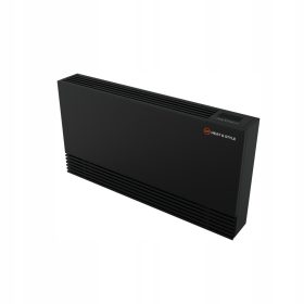    Aria Niedertemperaturheizkörper 580x1094 schwarz, rechts, für Wärmepumpe