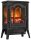 Freistehender Kamin mit Heizfunktion, elektrisch MPM, schwarz, 1750 W, 37,5 x 55,7 x 25,5 cm