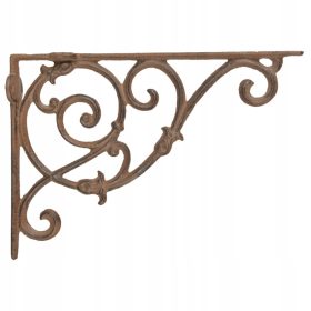    Rustikale Halterung aus Gusseisen, Retro-Halterung für Regale von Esschert