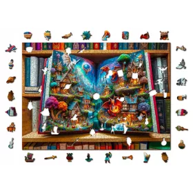  Enchanted Tales 1000 Teile Wooden.City Holzpuzzle
