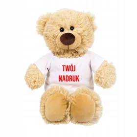  Maskottchen, Teddybär mit aufgedrucktem Namen als Geschenk