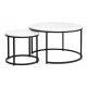  Signal DION runder Couchtisch 80 x 80 x 48 cm weiß