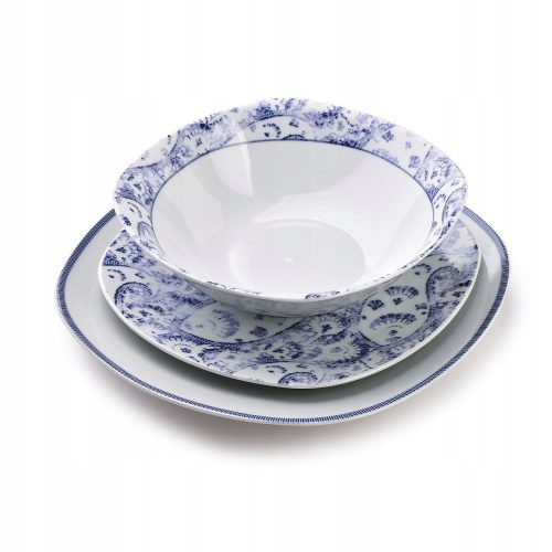 Abendessenservice Affek Design Blue Jaipur Tafelservice, 18-tlg.