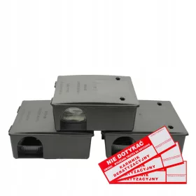    3× Insektenschädlingsbekämpfungsfutterautomat gegen Mäuse und Ratten + 3× Insektenschädlingsbekämpfungsfutterautomat gegen Mäuse und Ratten