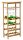 Weinregale WEINREGAL, BAMBOO-REGAL, GLASHALTER-REGAL, 47x29x100 CM
