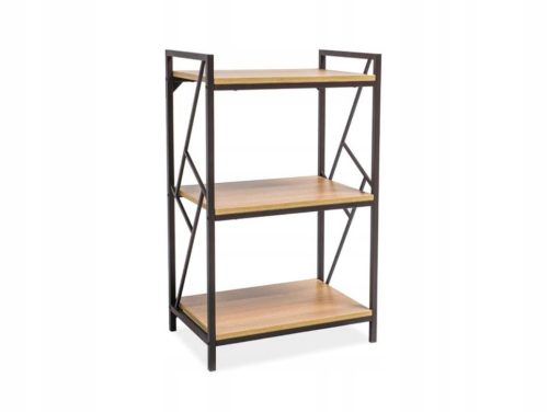  Signal Bücherregal Regale 60 cm x 99 cm x 40 cm, Eiche natur