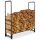 Loft-inspirierter Metall-Holzständer
