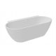 Freistehende Acrylbadewanne SOME Olivia, Mittelablauf, 170 x 80 cm