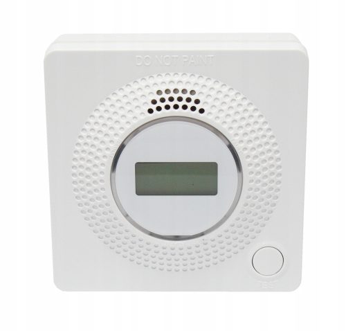 KOHLENMONOXID-SENSOR LCD-CO-Detektor ZERTIFIZIERTER Alarm – 3 Jahre