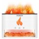  Aromatherapie-Aromadiffusor LED FLAME AromaFire Himalaya-Salzweiß