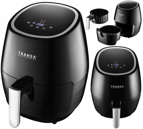  Transa Electronics TE-36A 1250 W 2,5 l fettfreie Fritteuse