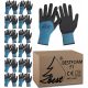 Gartenhandschuhe - Beste F1 FOAM-Handschuhe, Größe 10 – XL, 12 Paar
