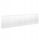 Idmar Group 714 W Stahlplattenheizkörper weiß 1200 x 400 x 75 mm - seitlicher Anschluss