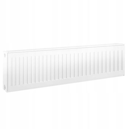 Idmar Group 714 W Stahlplattenheizkörper weiß 1200 x 400 x 75 mm - seitlicher Anschluss