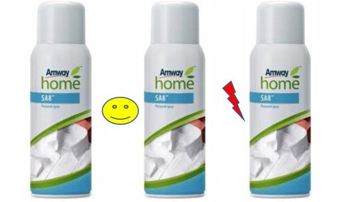 Set mit 3X Amway Home SA8 Fleckenentfernerspray
