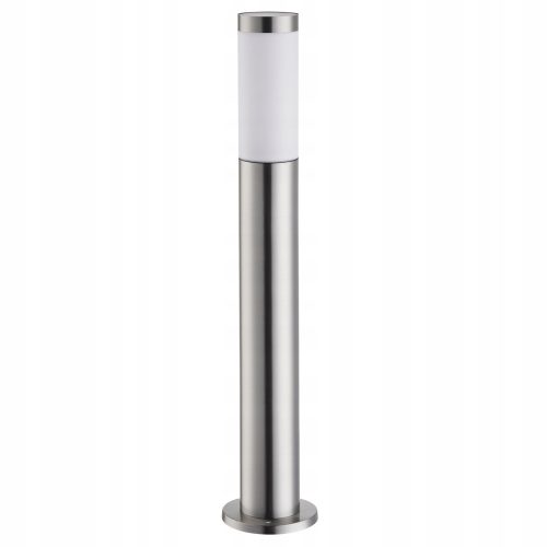 Lichtmasten, Garten Runder SuperLED E27-Lichtmast, 65 cm, silber