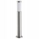 Lichtmasten, Garten Runder SuperLED E27-Lichtmast, 65 cm, silber