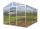 Gewächshaus Profimet-Gewächshaus 6 x 2,85 m x 240 cm