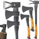 Spaltäxte, Zimmermannsäxte Gardenline Axt 43 cm 1 kg + 2 weitere Produkte