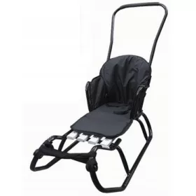    Schlitten mit Rückenlehne, Schieber und Matratze – bis 100 kg