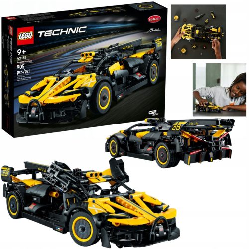  LEGO Technic Bugatti Bolid 42151 + ELEKTRONISCHE WEIHNACHTSKARTE VON: BIS: ALS GESCHENK