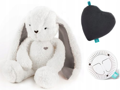  Humming Teddy Bear Rabbit Sleeper, ecru, grauer Mechanismus, 5-in-1-Lampe, Szumisie