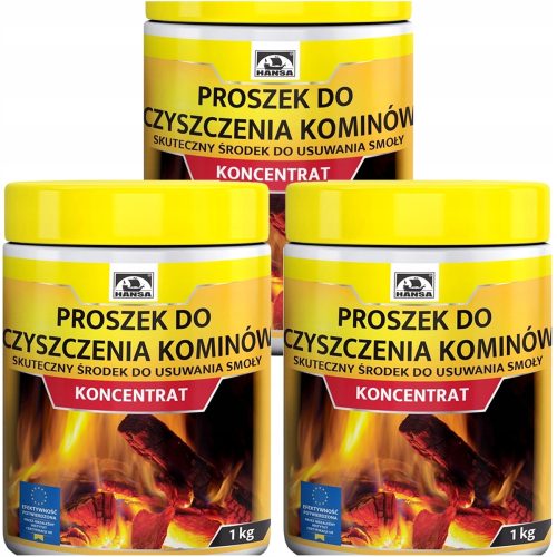 HANSA Schornsteinreinigungspulver 1kg KONZENTRAT